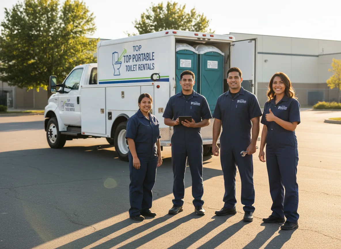 Short Term Porta Potty Rental company in Telferner, TX